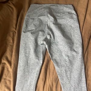 No bull cropped grey leggings
